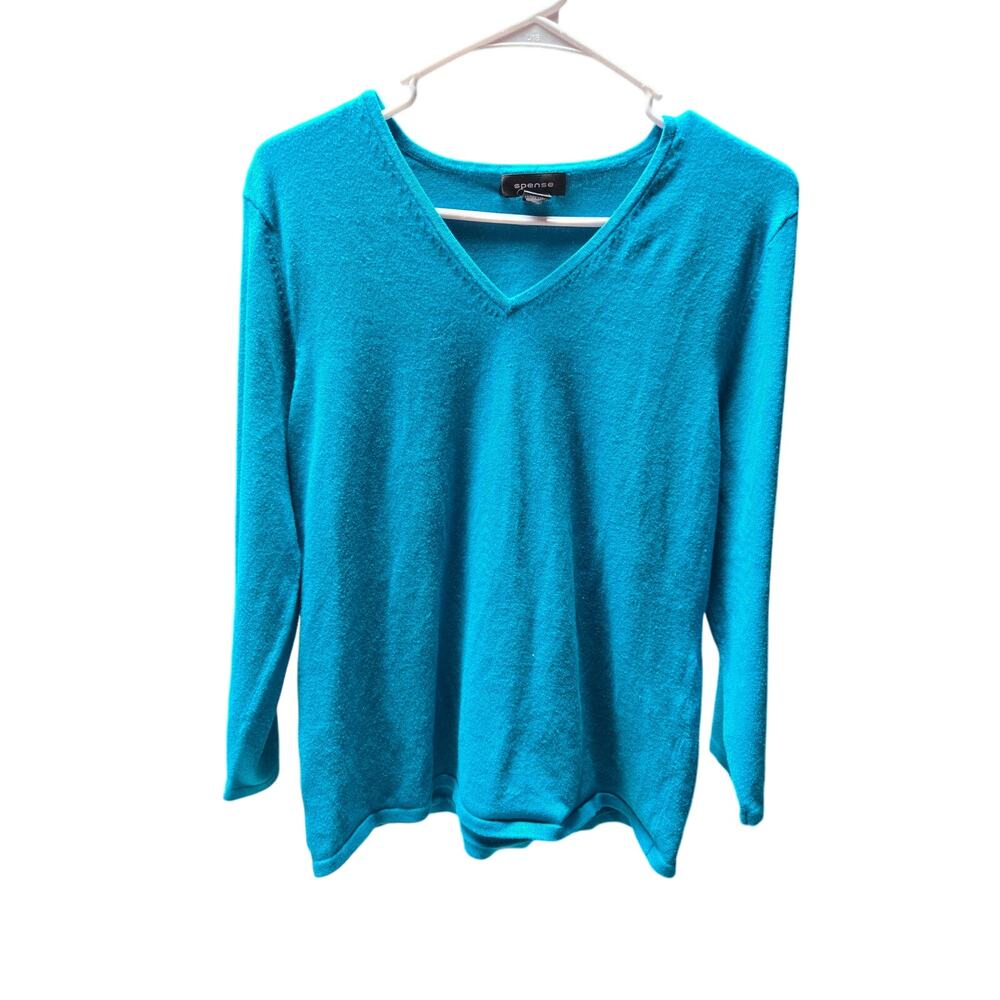 Spense L blue sweater